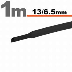 Zsugorcső 13mm / 6, 5mm fekete 11024F (11024F)