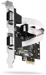 AXAGON 2x Soros port bővítő kártya PCIe (PCEA-S2N) (PCEA-S2N)