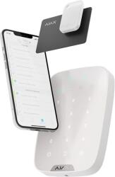 Ajax Systems Keypad Plus WH fehér proxy olvasós vezetéknélküli kezelő KEYPAD-PLUS-WHITE (KEYPAD-PLUS-WHITE)
