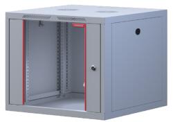 Formrack 12U Alfaline 555x560 19" fali rack szekrény - RAL7035 szürke ALFA-12U560-GR (ALFA-12U560-GR)