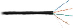 NIKOMAX Falikábel U/UTP CAT5e BC, 24AWG, PE, kültéri, 305m, fekete NMC 4100B-BK (NMC 4100B-BK)
