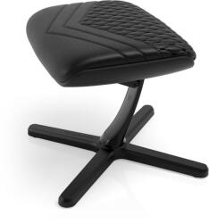 noblechairs Gamer szék kiegészítő noblechairs lábtartó Footrest2, valódi bőr fekete NBL-FR-RL-BLK (NBL-FR-RL-BLK)