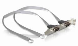 Delock slot bracket 2x COM port with 2mm pitch 41791 (41791)