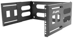 Lanberg Összecsukható 19" 4U keret 497x400/213, falra rögzíthető, fekete FB01-5404-10B (FB01-5404-10B)