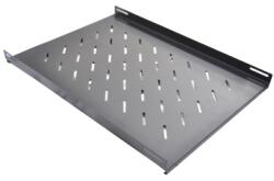 WP Fixed Shelf For RNA Series depth 600, Black RAL 9005, (depth 350 mm) WPN-AFS-41060-B (WPN-AFS-41060-B)