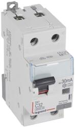 Legrand DX3 1P+N kombinált áram-védőkapcsoló C32 6000A / 10kA 30mA A típus 411064 (411064)