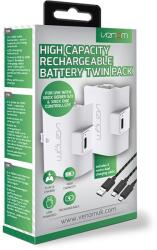Venom XBOX Series S/X & One Kiegészítő 2db akkumulátor (1100mAh) + 3m Töltő kábel Fehér, VS2874 (VS2874) - pcx
