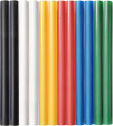 Extol ragasztóstift klt. , többszínű; 12db, 100x7, 2 mm, bliszteren