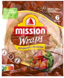  Mission Teljes Kiőrlésű Tortilla Wrap 370g