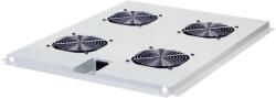 NIKOMAX Hűtő ventilátor modul, 800mm mély álló rack szekrényhez, szürke NMR-FAN4-800-GY (NMR-FAN4-800-GY)