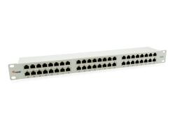 Equip Patch panel - 326349 (48 port, Cat6, 1U, árnyékolt, szürke) (326349) - pcx