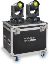 Centolight SPIRE X23-SET - 2 x Discharge Beam moving head 230 w with Flight Case