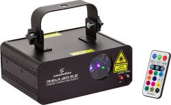 Soundsation OMEGA-300 RGB - Kompakt RGB Grafikus Lézer Rendszer - hangszeraruhaz