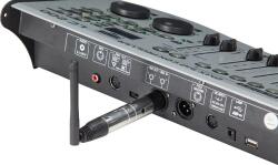 Soundsation WDX-100 - 2.4GHz DMX512 vezeték nélküli jeltovábbító Soundsation 5x18W és 5x10W akkumulátoros PAR lámpákhoz