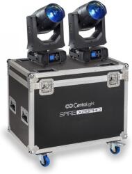Centolight SPIRE X28 PRO-SET - 2 x Discharge Beam moving head 280 w with Flight Case