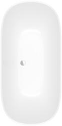 Villeroy & Boch Antheus szabadon álló Quaryl fürdőkád 1550x750 mm, Colour on Demand, kőfehér UBQ155ANH7F4BCV-RW (UBQ155ANH7F4BCV-RW)