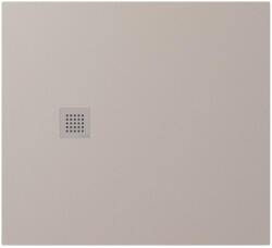 POLYSAN TRENECA vágható öntött márvány zuhanytálca 110x100 cm, matt bézs 84312.81 (84312.81)