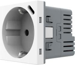 LIVOLO Modul Priza Schuko + USB-C LIVOLO, Standard German - Serie Noua, Alb, C7-VL-FCTF16A. UC18W-2WP (C7-VL-FCTF16A.UC18W-2WP)