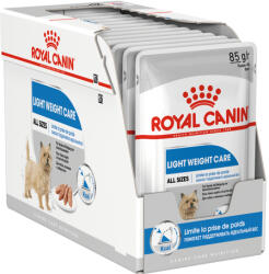 Royal Canin Light Weight Care - Nedves táp hízásra hajlamos felnőtt kutyák részére (12 x 85 g) 1.02kg