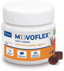 Virbac Movoflex ízületvédő rágótabletta tojáshéj membránnal kistestű, legfeljebb 15 kg-os kutyáknak (S) (3 x 30 db) 90 db