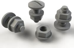 BASOR 2/10020 M8 PVC Csavar Set Screw set 100/cs # (2/10020)