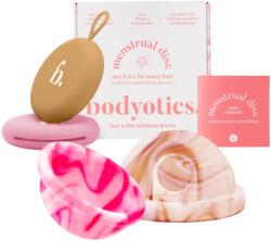 bodyotics Deluxe Soft menstruációs diszk - Beige & Pink