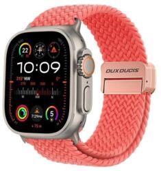 Dux Ducis Mixture Pro Apple Watch 38/40/41/42 mm Fonott Szíj Guava