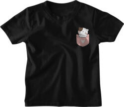  Zsebminta Lusta Cica - Gyerek Póló (150374)