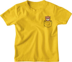  Színes Zsebminta Hód - Gyerek Póló (566039)