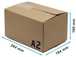 PapírUniverzum A2 doboz 294x194x160mm TF méretű kartondoboz