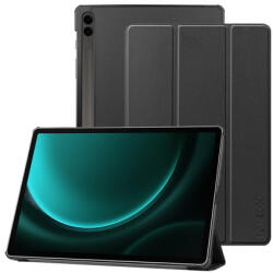 NEOGO Smart Cover husa pentru Samsung Galaxy Tab S9 FE Plus / S9 Plus 12.4'' 2023, negru (NEO100082)