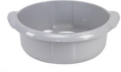 DOMOTTI Bol plastic cu maner 26cm, gri, Sara (229341) Castron
