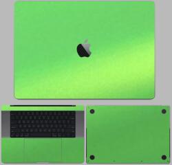 MacBook Pro 13" ( 2020, négy Thunderbolt 3 Port ) - Matt metál lime hátlap fólia