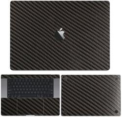 MacBook Air 13" ( 2018-2019 ) - 3D fekete karbon hátlap fólia