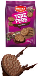 DETKI Tere-fere kakaós keksz félig mártott - 150g