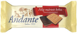 Andante félig mártott ét keksz - 100g - kamraellato