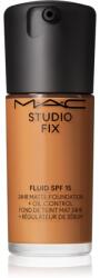 MAC Cosmetics Studio Fix Fluid SPF 15 24HR Matte Foundation + Oil Control machiaj cu efect matifiant SPF 15 culoare C8 30 ml