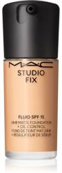 MAC Cosmetics Studio Fix Fluid SPF 15 24HR Matte Foundation + Oil Control machiaj cu efect matifiant SPF 15 culoare NC17 30 ml