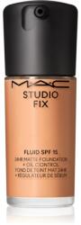 MAC Cosmetics Studio Fix Fluid SPF 15 24HR Matte Foundation + Oil Control machiaj cu efect matifiant SPF 15 culoare C5.5 30 ml