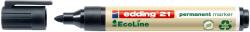 edding Marker permanent edding 21 ecoline varf rotund 1.5-3 mm negru (ED000213)