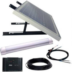 Phaesun Napelemes berendezés SUPER ILLU ONE Phaesun 600300 30 Wp Csatlakozókábellel, Töltésszabályozóval, LED-es lámpával