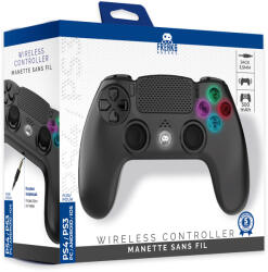 Freaks and Geeks - PS4 Wireless Controller with 3, 5mm jack slot - LED - Black (140142n) PS4