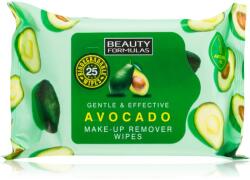 Beauty Formulas Avocado Șervețele umede 25 buc