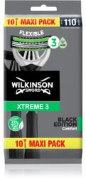 Wilkinson Sword Xtreme 3 Black Edition eldobható borotvák 10 db