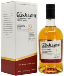 The GlenAllachie 9 éves Sherry Cask Series - Amontillado Cask whisky DRS (0, 7L / 48%)