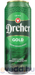 Dreher Gold 0, 5L Dobozos Sör (DRS)*
