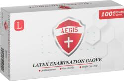  Gumikesztyű latex púderes L 100 db/doboz_AEGIS (57388) - web24