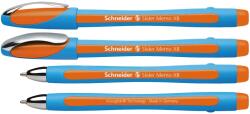 Schneider Pix Schneider Slider Memo XB, rubber grip, accesorii metalice - scriere orange (S-150206) - forit