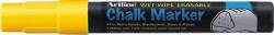Artline Marker cu creta Artline, pentru table de scris, varf 4.0mm - galben (EPW-4-YE) - forit