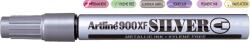Artline Marker cu vopsea Artline 900XF, corp metalic, varf rotund 2.3mm - argintiu (EK-900XF-SV) - forit